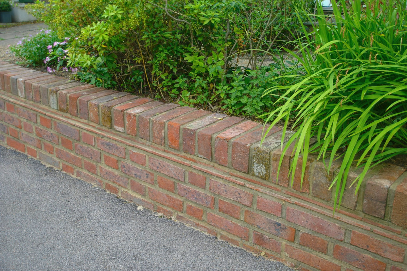 Brick wall installation in Concord, CA