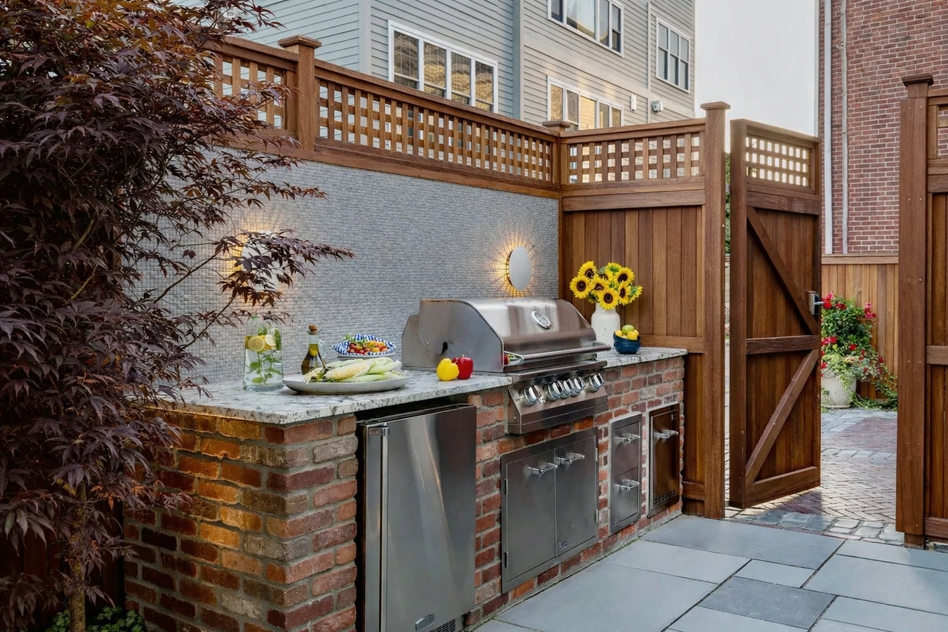 Outdoor kitchen masonry in Concord, CA